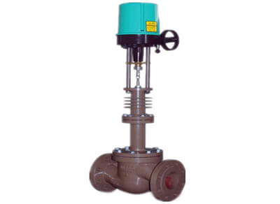 高溫散熱電動調節閥圖